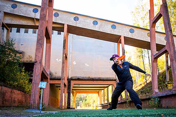 Frisbeegolf outokumpu